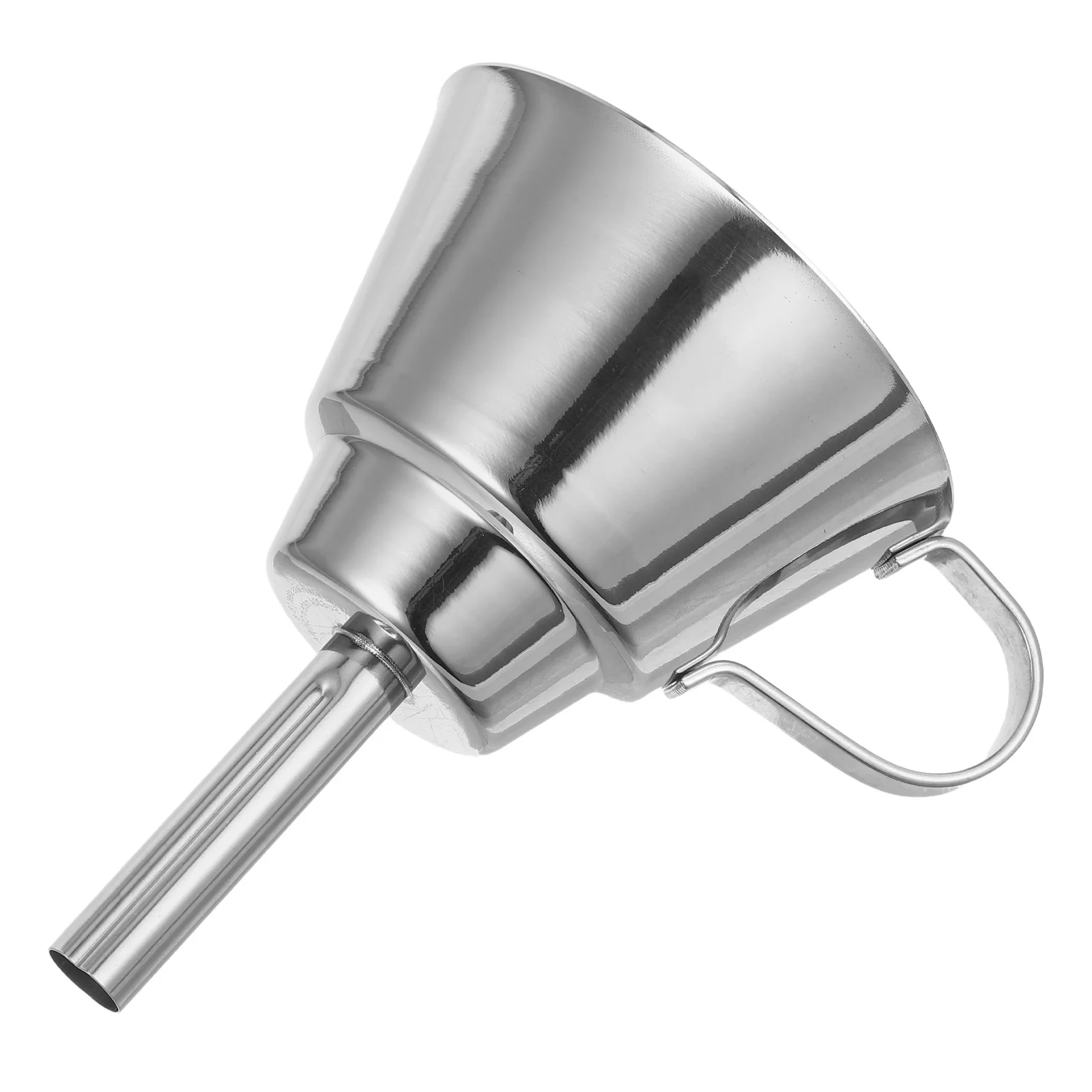 

Stainless Steel Funnel Wide Mouth Kitchen Oil Filter for Efficient Liquid Transfer and Filtration Stainless Steel Funnel