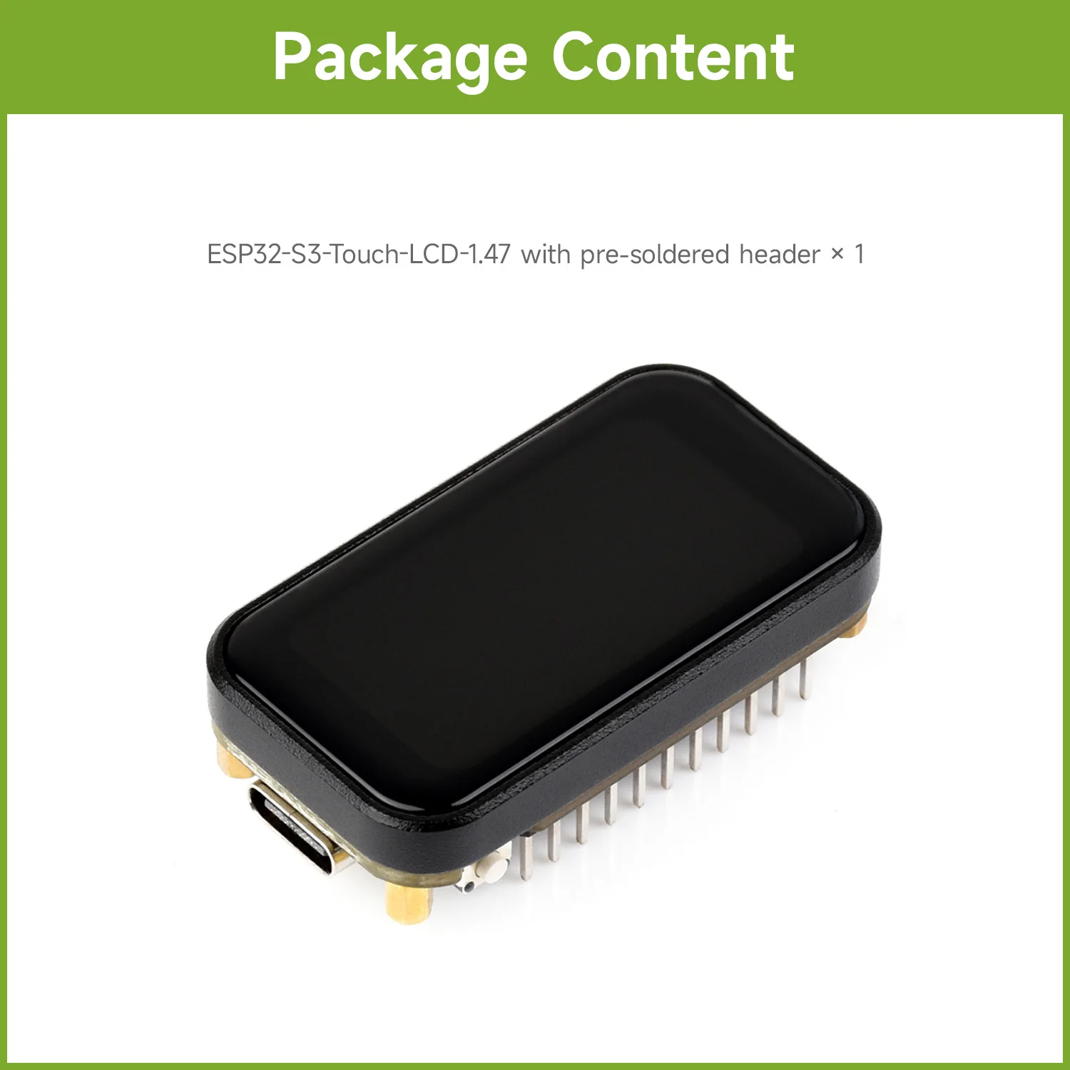 Variant: with pinheader