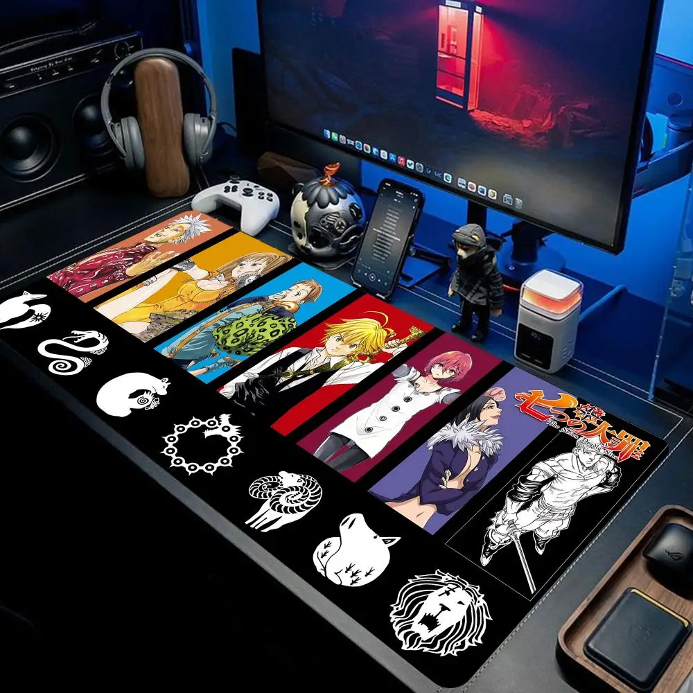 

The Seven Deadly Sins Anime Floor Mat INS Style Soft Bedroom Floor House Laundry Room Mat Anti-skid Bedside Area Rugs XAXC