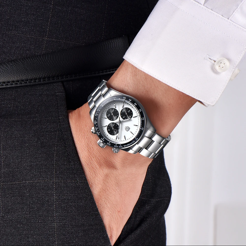 2025 جديد RollsTimi ساعات رجالي فاخرة كوارتز كرونوغراف ساعة معصم للرجل الياقوت مرآة مقاوم للماء الرجال ساعة حائط هدية مضيئة