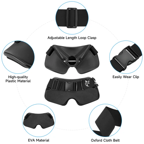 Imagen 2 del producto SAN LIKE-Cinturón de pesca con soporte para caña, cinturón de lucha de pesca ajustable con relleno de EVA, gran Material plástico, cinturón de lucha