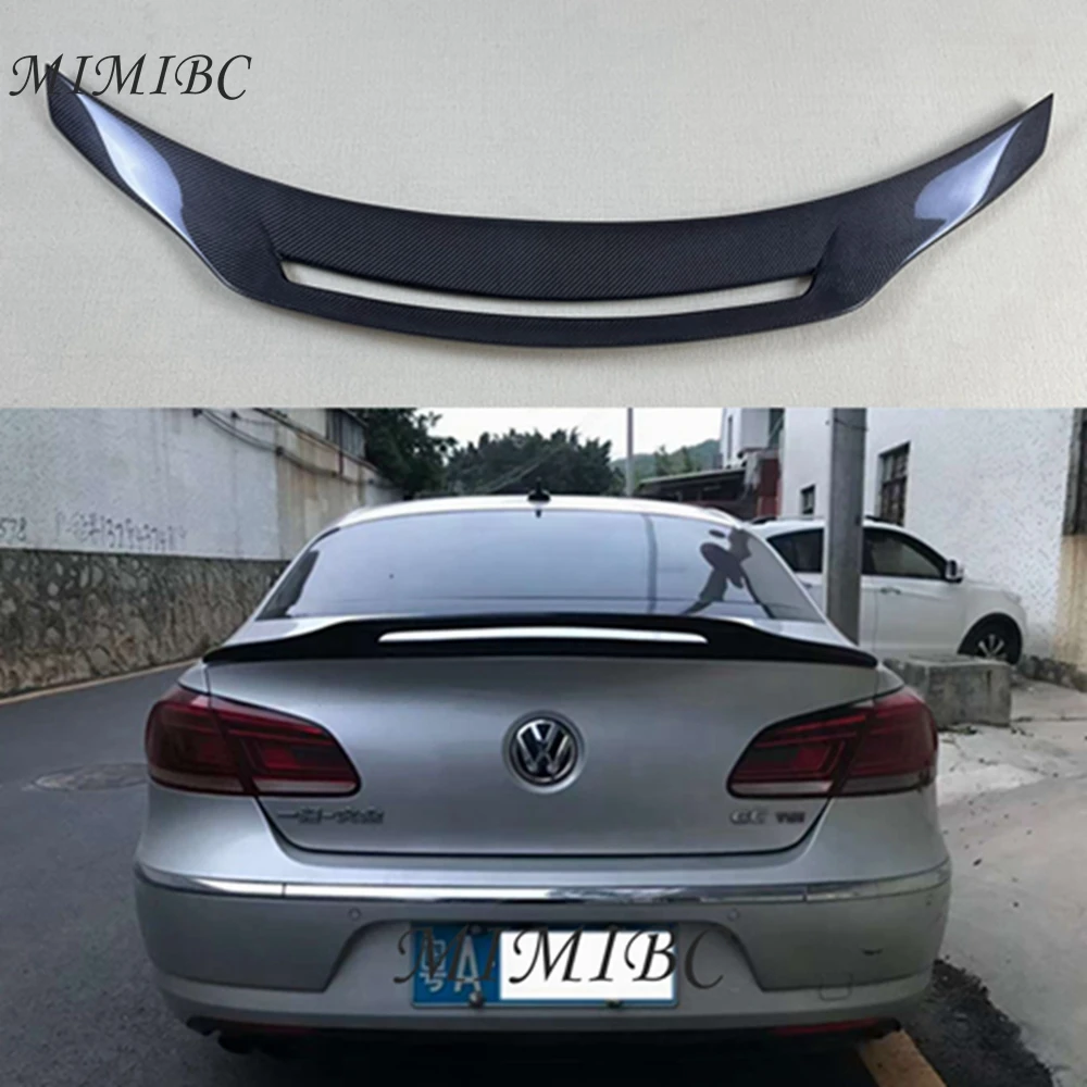 

FOR Volkswagen Passat CC 2009 2010 2011 2012 2013 2014 2015 2016 2017 2018 GT Style Carbon Fiber FRP Rear Spoiler Trunk Wing