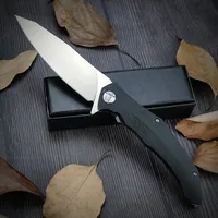 Survival D2 Flipper Outdoor Knife Multifunctional Tactical Outdoor Adventure Hunting Pocket Knife Tactical Defense G10 Handles