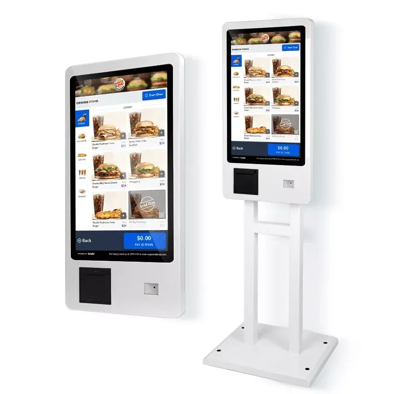 2026/HFSecurity SP27 Touchscreen OEM ODM Free SDK Kiosk Self-service Ordering Machine