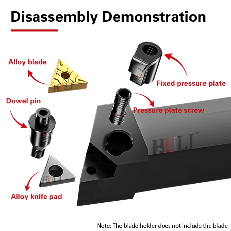 MTJNR1616H16 2020K16 2525M16 2525M22 CNC Triangular Outer Circle Tool Holder MTJNR MTJNL Series Seismic Resistant Lathe Tool Rod