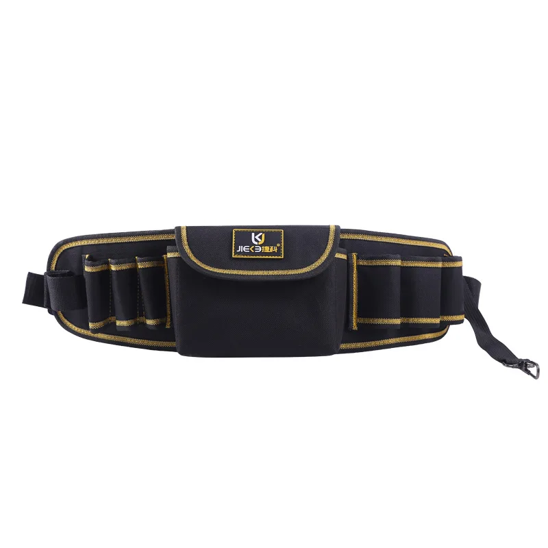 Multifunctional Tool Belt Bag Oxford Cloth Wear-resistant Toolkit Repair Tool Storage Bag Small Hardware Electrician Belt Bag