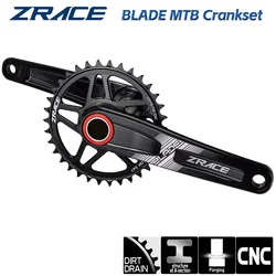 ZRACE BLADE 1 x 10 11 12 Speed Crankset Eagle Tooth for MTB XC / TR / AM 170 / 175mm,32T/34T/36T,BB68/73 Chainset