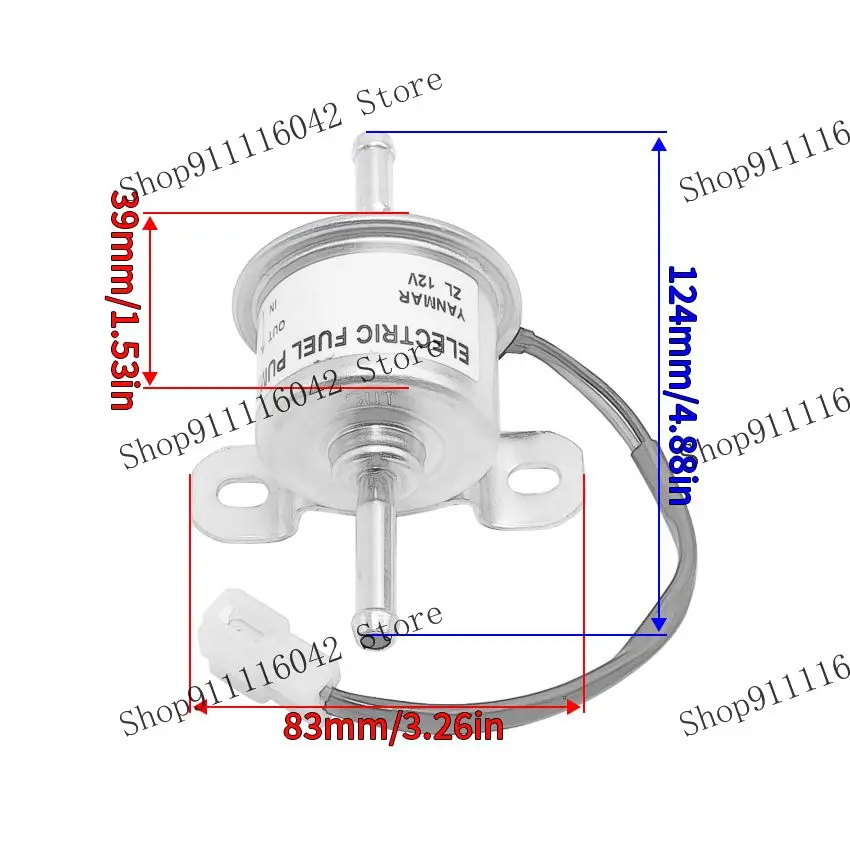 Motorcycle Fuel Pump For John Deere 2500B 2500E 2653B 1505 1515 1600 TURBO 1905 332 430 2030 PROGATOR 2030A Z997R 1445 1545 1550