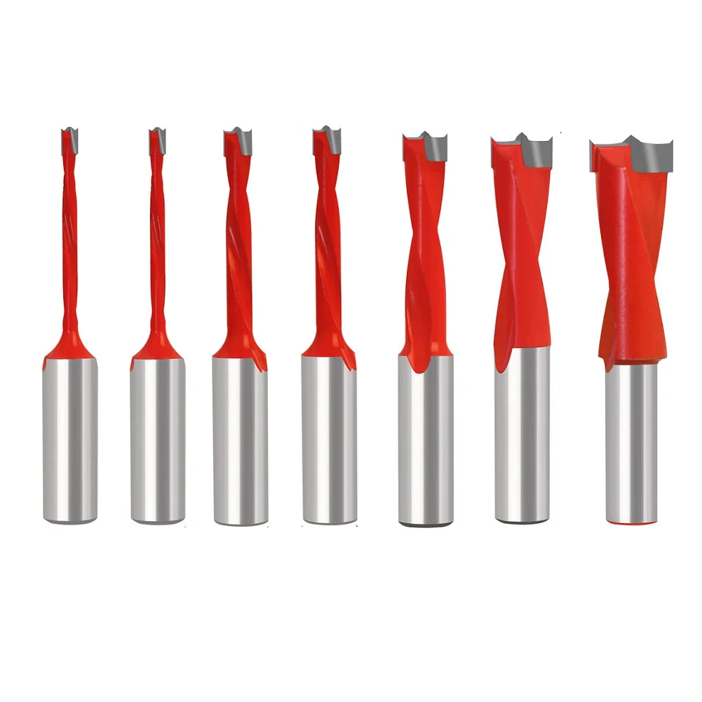 1PC 3-15mm Woodworking Drill Bit Hole Opener Three In Reversible Gang Drill 70mm For Wood Carbide Row Drill Head