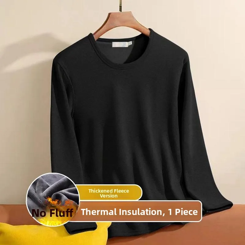 

Мужской осенне-зимний комплект термобелья Long Sve Thin Cotton Wool irt round Ne Youth MOB Sle Warm Thiened Sl...