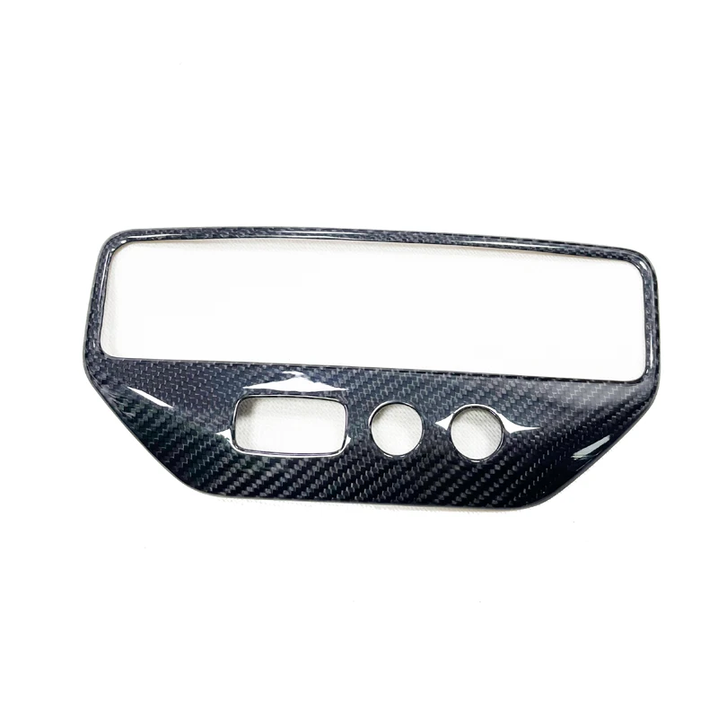 For Maserati GT, GC, GTS, MC, Dry Carbon Fiber Air Conditioning Control Panel Interior Decorative Sticker for Refitting - view 5