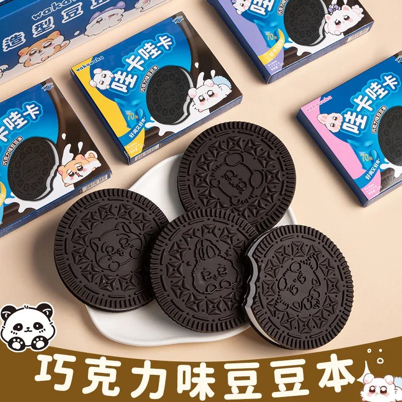 

Оригинальные моделирующие блокноты Oreo, карманная мини-книга с героями мультфильмов, канцелярские товары, блокноты для записей, офисные и школьные принадлежности