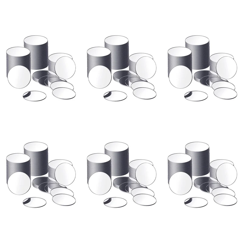 

AT13 150 Pieces Acrylic Mini Size Round Mirror Adhesive Small Round Mirror Craft Mirror Tiles For Crafts (4 Inch In Diameter)