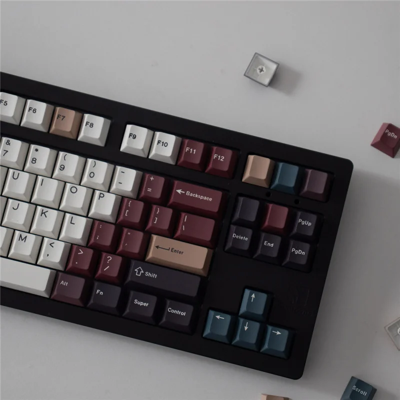 Imagem -05 - Gmk Mixed Lights Keycaps Teclado Mecânico Perfil de Jogo Cereja Pbt 23 Chaves 129 Chaves Interruptor mx Nova Chegada