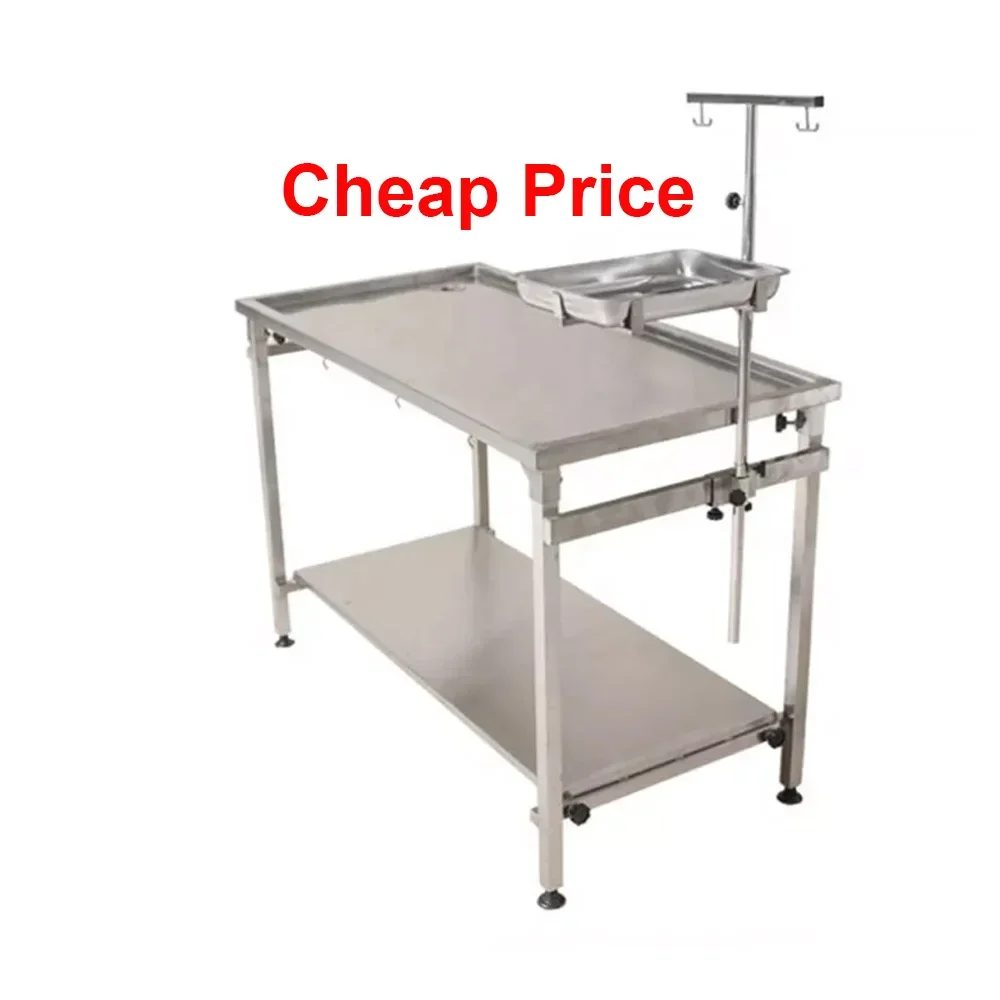 Pet veterinaria stainless steel surgical table veterinary lift wet examination surgery table Veterinary Table