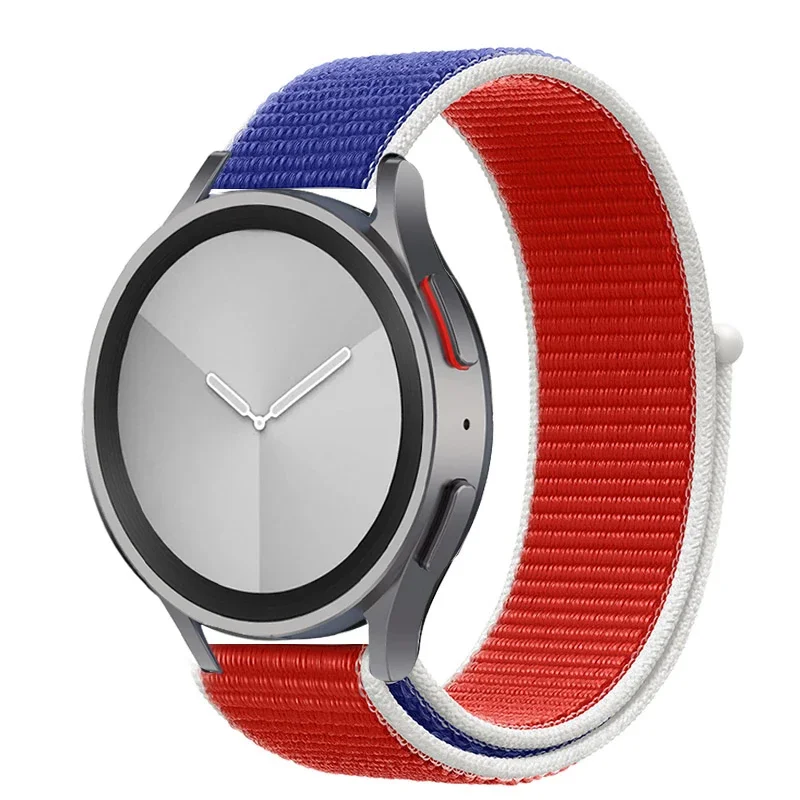 Nylon-Schlaufenband für Samsung Galaxy Watch 6/5/pro/4/Classic/active 2 43-47-44 mm 20 mm/22 mm Sportarmband Huawei GT 4/2/e/3 Armband