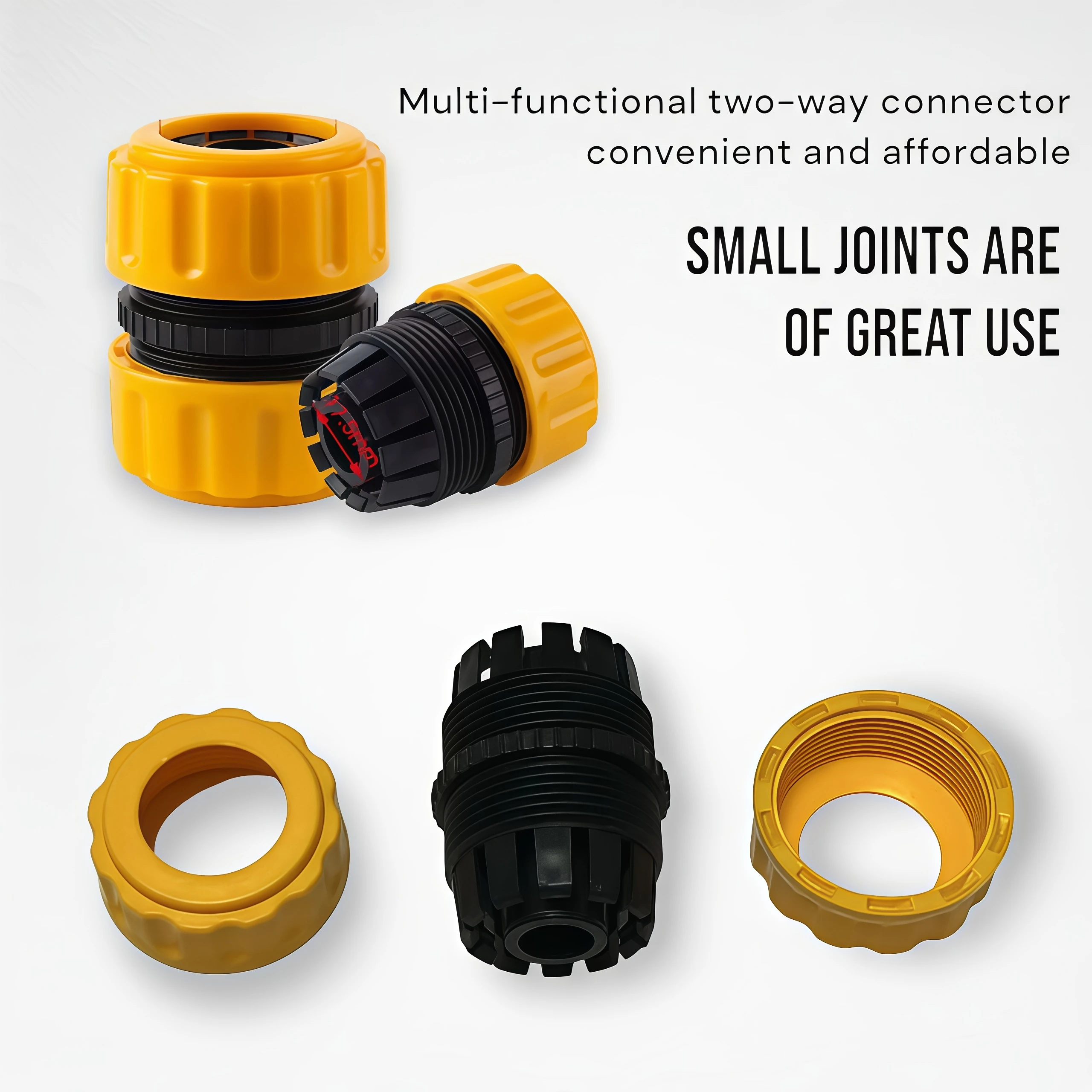 3/4/6pcs Garden Hose Connector Set - 3/4