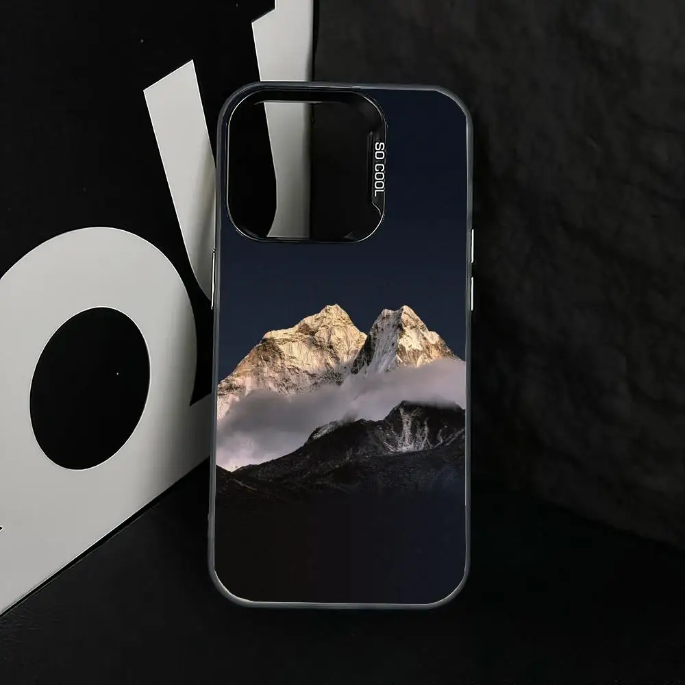 

Mountain Scenery Mobile Case for iPhone 16 17 15 14 13 12 11 Pro/ Max/Plus Anti-fall and Shock Protection Rear Cover