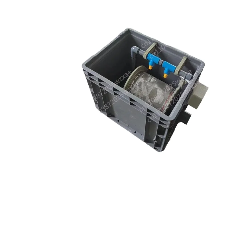 Fish pond filter 110V Aquaculture factory drum micro filter machine cleaning-free automatic backwash filter system 220V