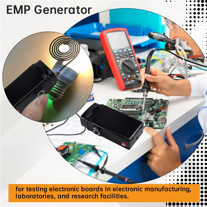 A39Q-150Mhz   Forslot  Pulse Generator Light Bulb Detector EU Plug