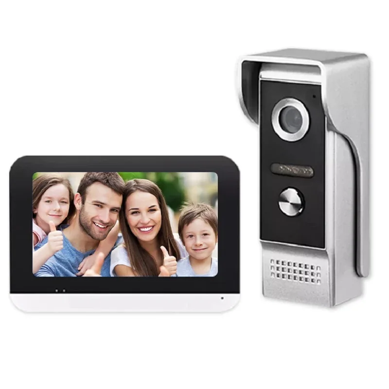 MingKe M4-V70MT-HD HD Tuya Video Door Phone With Night Vision For Villa Building Intercom System