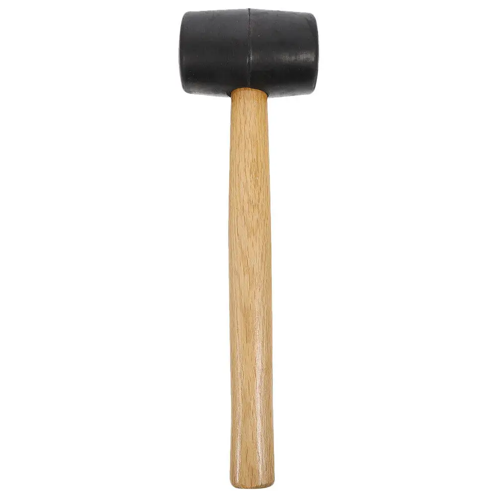 Professional Rubber Mallet Hammer, Double-Faced Rubber Hammer for Tile Flooring Installation Woodworking Crafts Jewelry Home Use