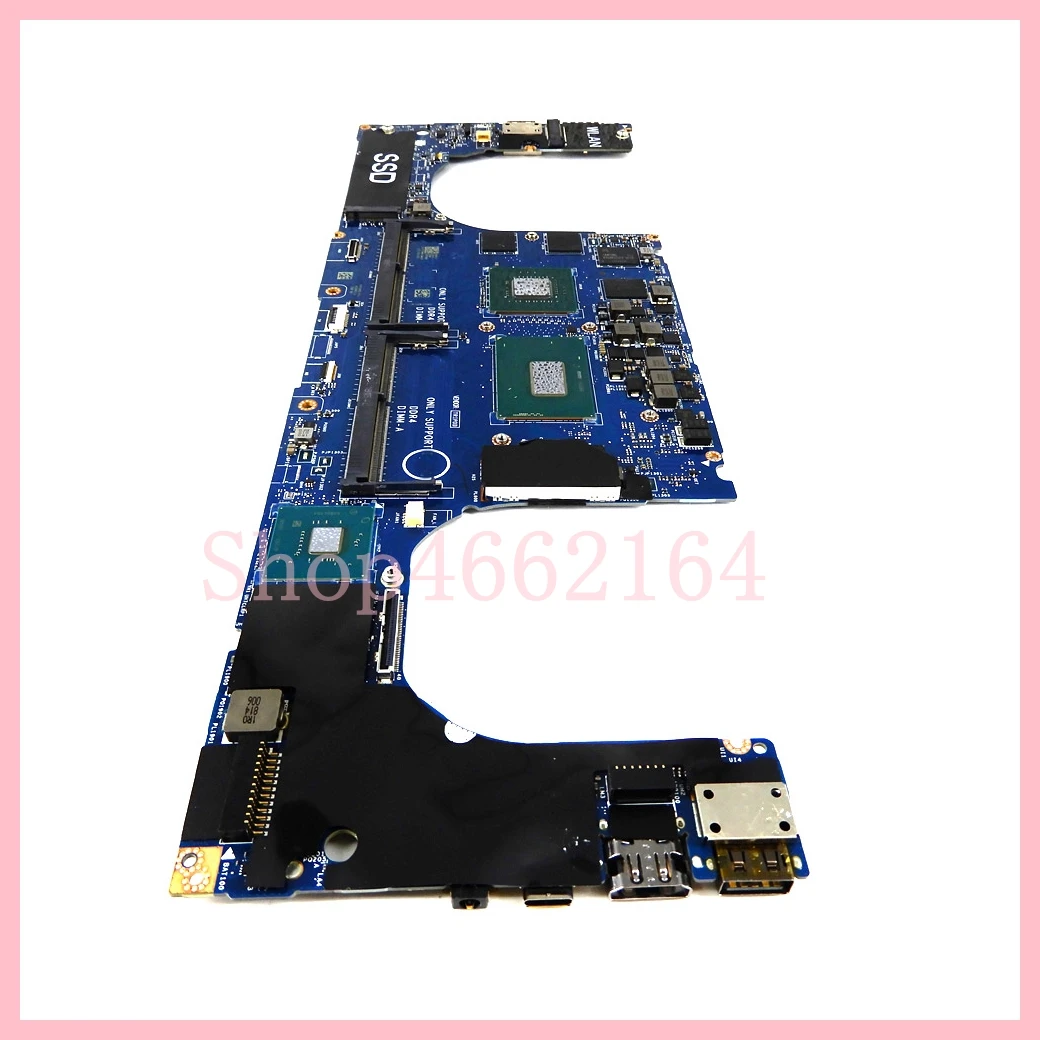 LA-F541P with i7-8850H CPU P1000 GPU Notebook Mainboard For Dell