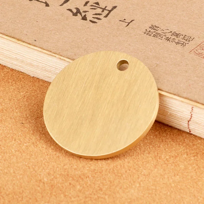 Laser Engrave Wood Keyring Custom LOGO Rectangle Round Squre Keychain Personalize Ring Hotel Room Number Plate Woode Key Chain