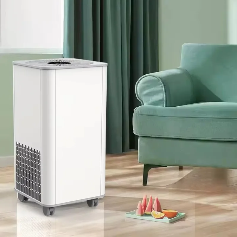 Desodorante elétrico de plástico para animais de estimação, purificador de ar de plasma, gerador de ânions, filtro lavável, operação silenciosa de alta eficiência para casa