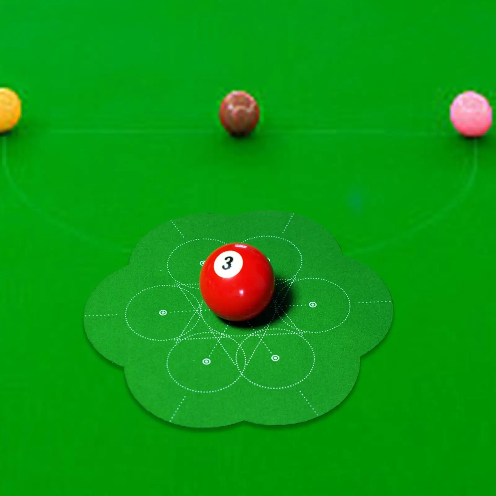 

Billiards Aiming Practice Sticker Center Point Practice Sticker Portable Practice Straight Helper Billiards Cue Accessories