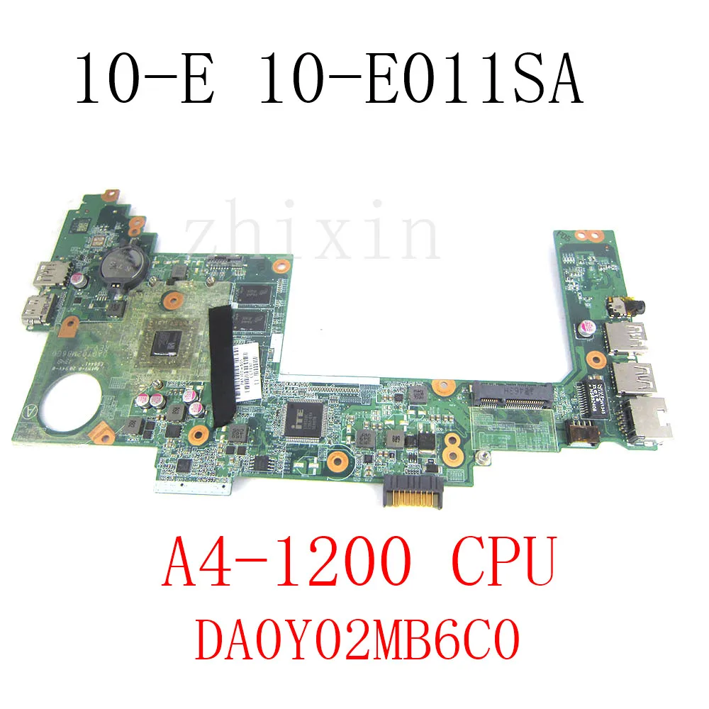 

For HP Pavilion TS 10-E 10 Touchsmart Laptop Motherboard With A4-1200 CPU 2GB RAM mainboard DA0Y02MB6C0 full test