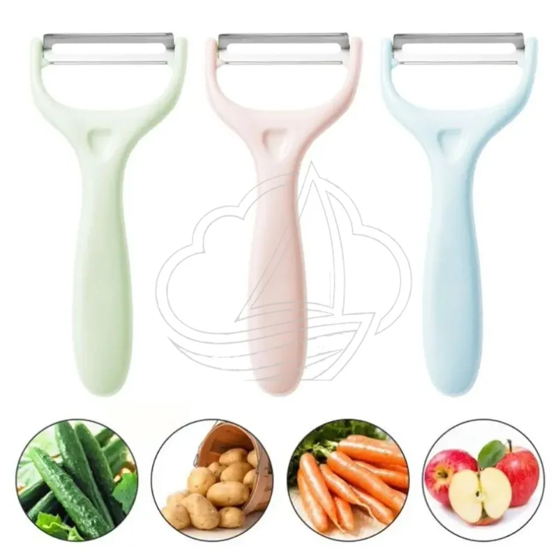 Stainless Steel Paring Knife Fruit Peeler for Melon Potato Kitchen Gadget