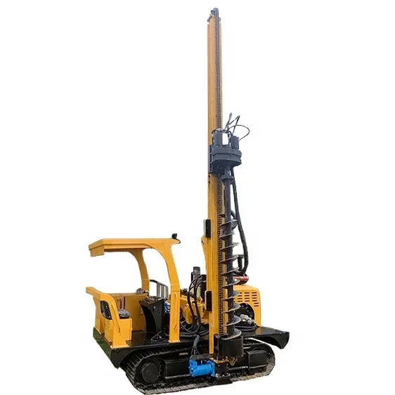 100MW Pile Driver Solar Station Construction Pile Foundation Screw Piling Ramming Machine