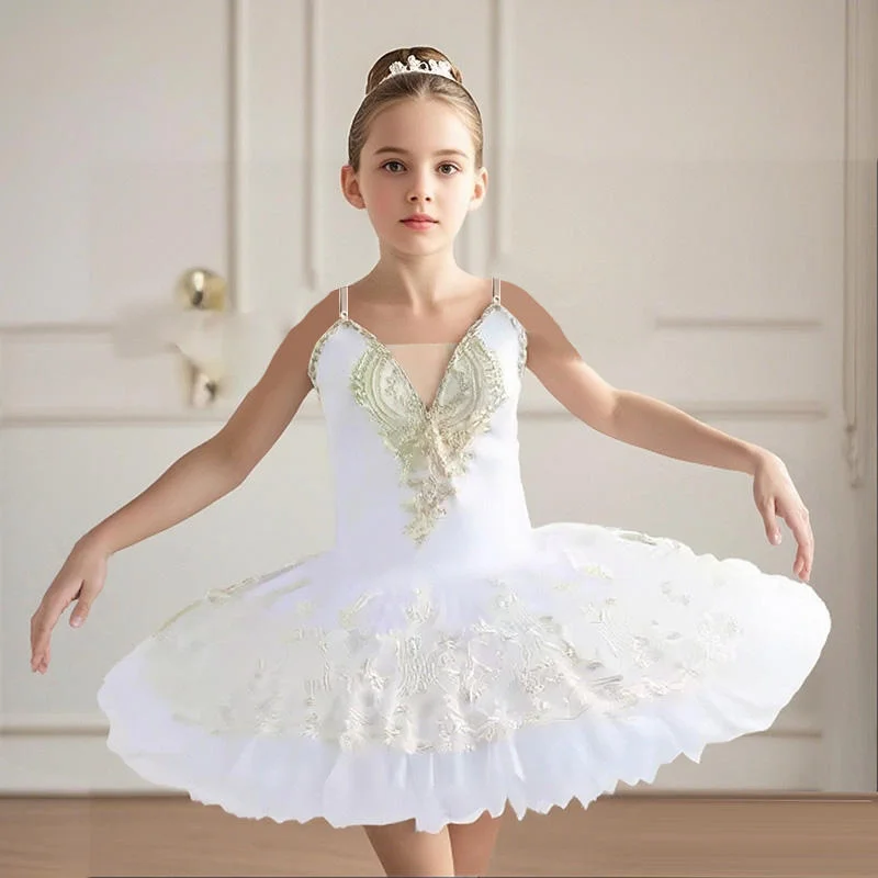 プロのバレエチュチュ キッズ・ガールズ＆レディース ピンク/ブラック ボールルームダンス衣装 バレリーナコスチューム 子供・大人サイズ