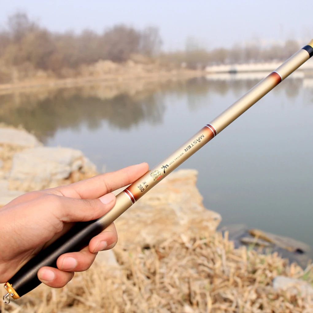 Carbon Stream Fishing Rod Portable Light Rod with High Carbon Fiber for Lake Fishing Using