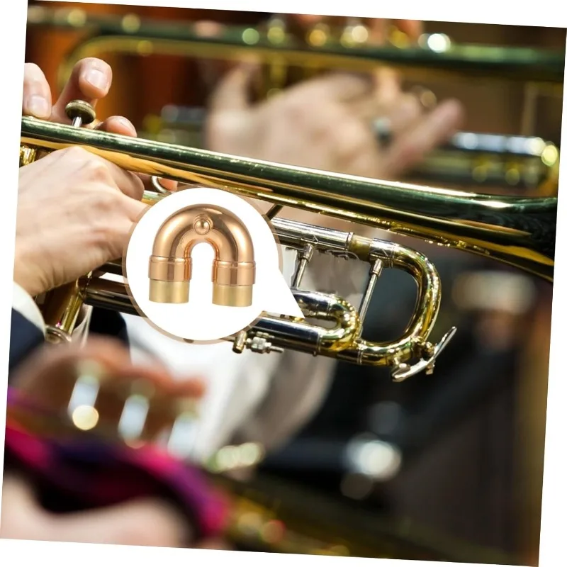 Copper Replacement Parts for the Curved Neck of Small Horn for Both Professional and Amateur Players