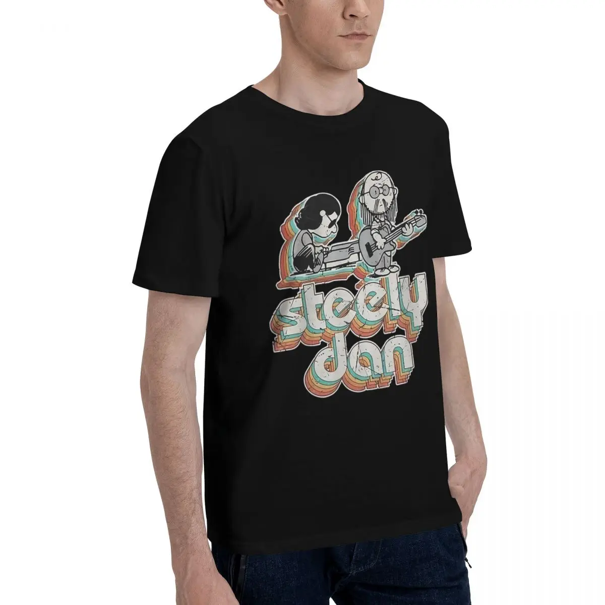 Steely Dan Is Legend Retro Unisex 100% algodón Casual transpirable Confortable Kawaii divertidas camisetas para hombres ropa para hombres