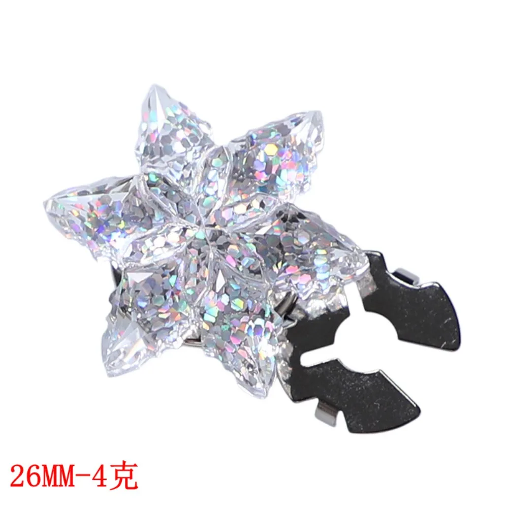 1 قطعة غطاء أزرار نجمة خماسية غطاء أزرار أزرار أكمام الراتنج للأزياء الملابس اكسسوارات الديكور أنيقة أنيقة #4