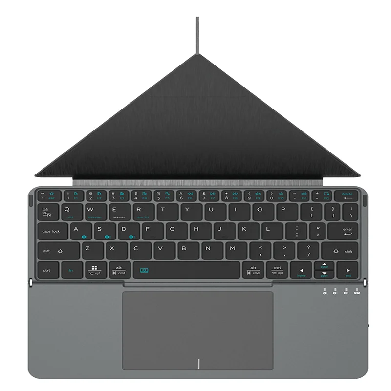 Foldable Bluetooth 5.0 Keyboard Multifunctional Model with Touchpad And Phone Holder for Phones Tablets PC - New Release