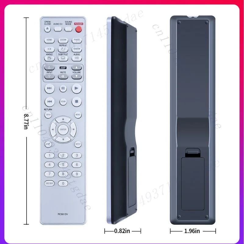 2pcs New RC001DV remote control for Marantz DVD player DV6001 DV3002 DV7001 VC6001-