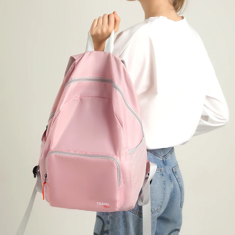 Sac à dos de randonnée pliable Z pour hommes et femmes, sac de randonnée en plein air, sac à dos portable léger, pack ultraléger étanche