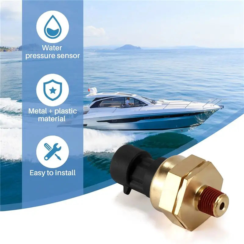 Strange 4X 8M6000623 Water Pressure Sender Sensor Switch Fits For Mercruiser Quicksilver Marine
