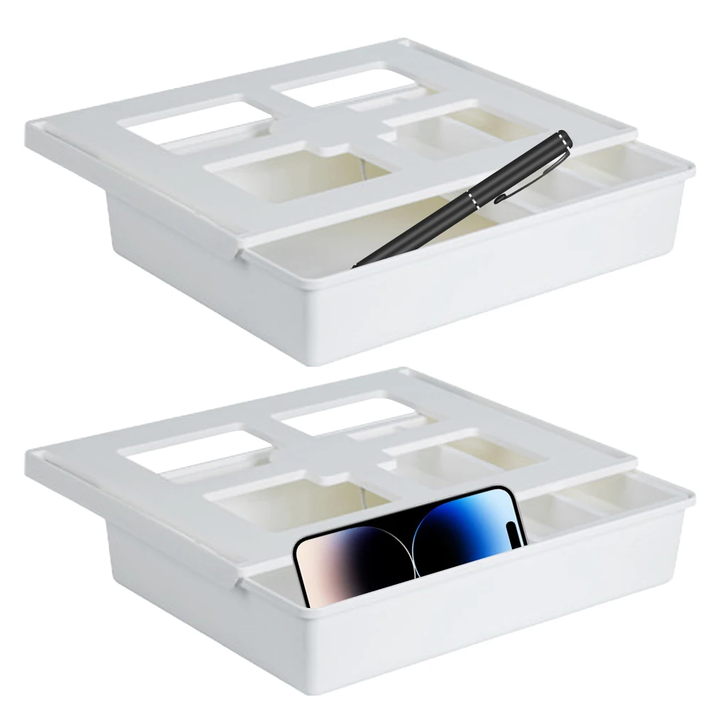 

Ящик под столом, держатель для хранения под столом, самоклеящийся выдвижной ящик, лоток, контейнер для хранения стола для дома, школы, офиса