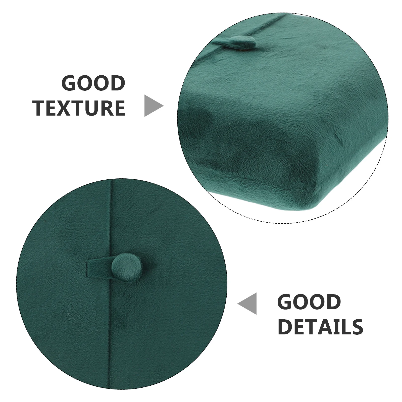 Soft Lint Double-Opening Jewelry Box Elegant Vintage Style Organizer for Rings Necklace Jewelry Storage Portable Lightweight