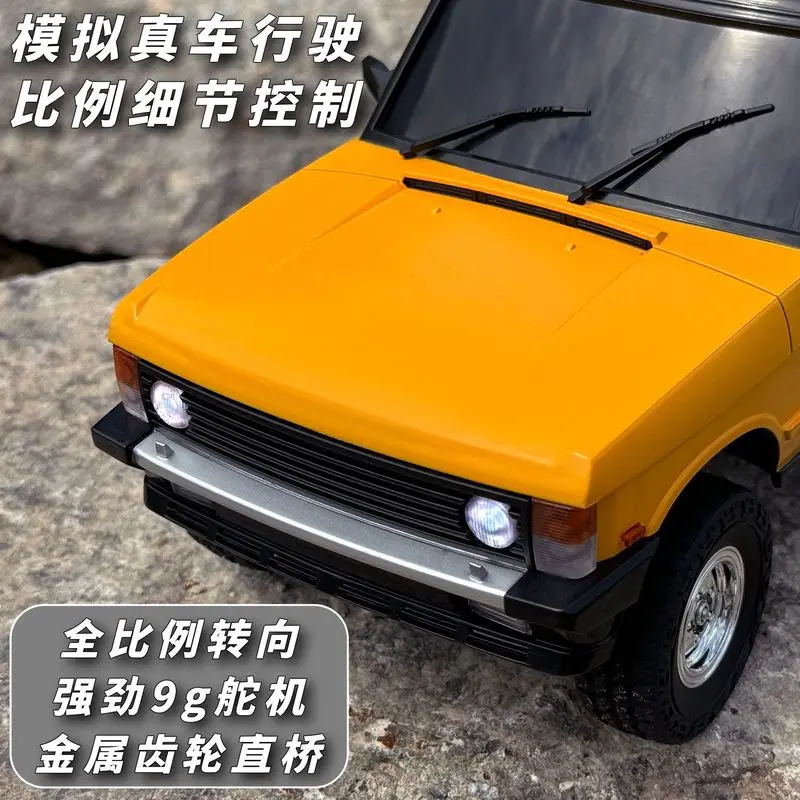 Landa Technology LD18401 symulacja terenowego zdalnie sterowanego pojazdu model RC samochód wspinaczkowy 1/18 napęd na cztery koła zabawka dla dzieci