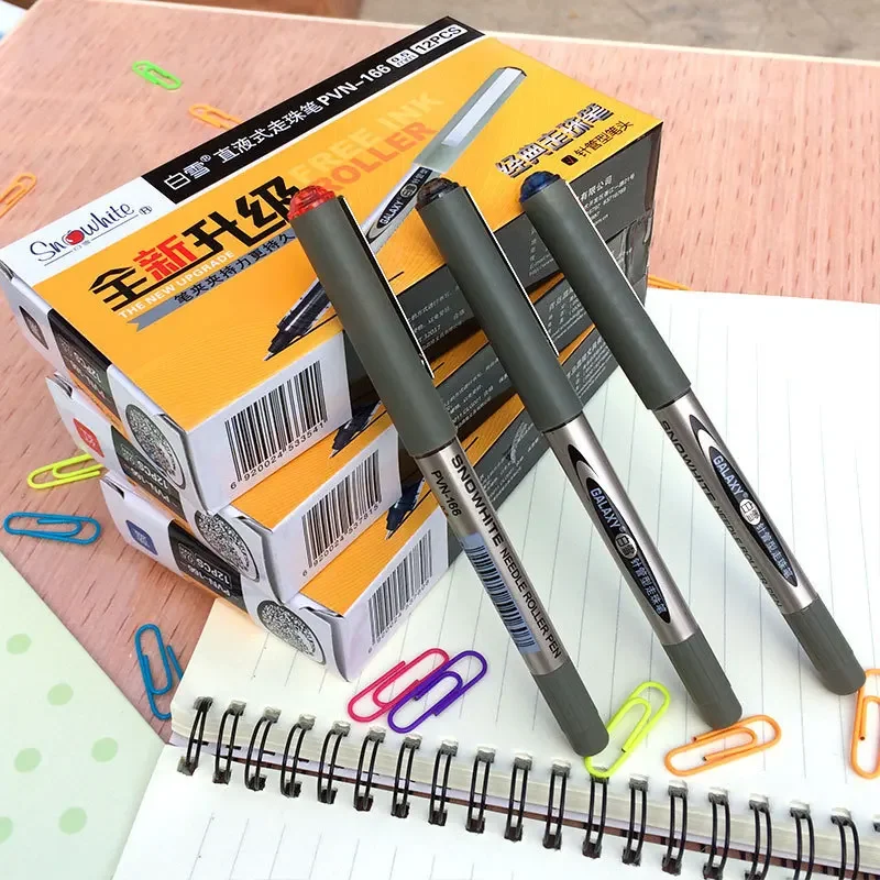 1pcs RollerBall Pen 05mm Fine Point Liquid Gel Ink Quick Drying for School Office Writing