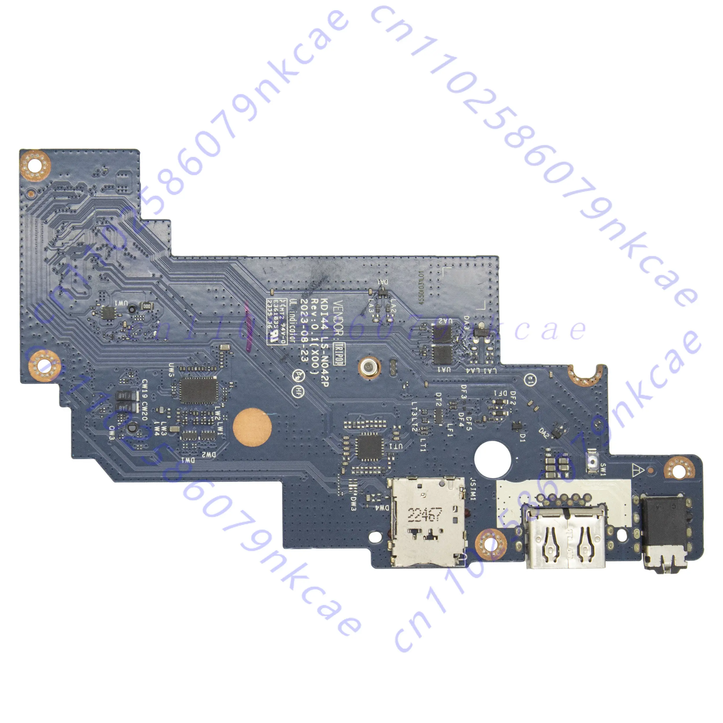 For Dell Latitude 7455 E7455 USB port, audio board, card reader LS-N042P
