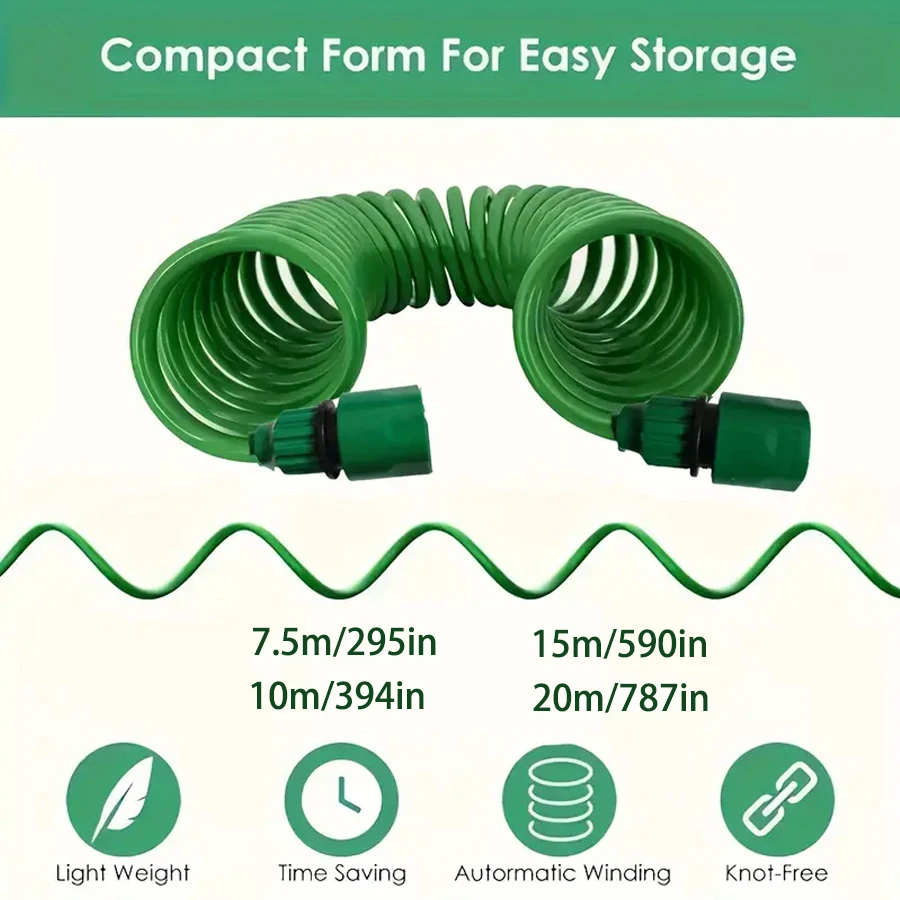 High Pressure Garden Hose, Expandable Magic Hose For Garden Watering And Cleaning, US3/4 Joint Sprinkler Head, Sprinkler Device