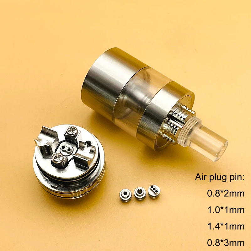 

Атомайзер DSX Four One Five 415 Virtuous Style RTA, перезаправляемый, SS316, PEI, 3.3 мл, 22 мм, с одной катушкой, для MTL-вейпа