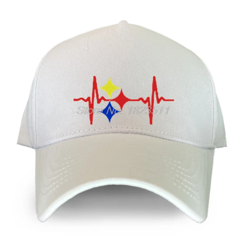 ستيلرز مقياس نبض القلب قبعة بيسبول الهيب هوب الرجال النساء القبعات قابل للتعديل قبعات عادية #5